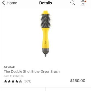 DryBar Double Shot Blow-Dryer Brush